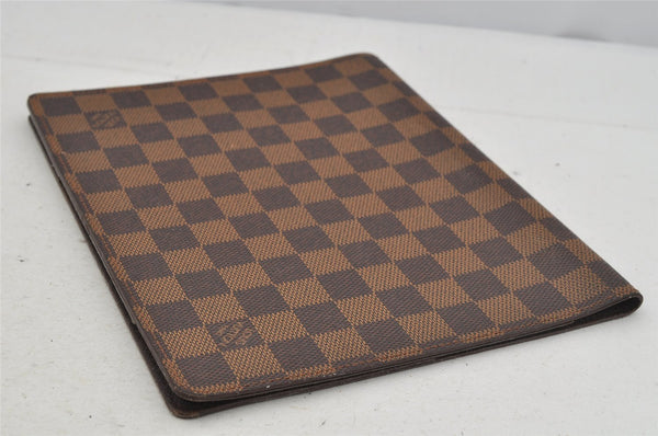 Authentic Louis Vuitton Damier Agenda Bureau Note Book Cover R21065 LV 5664J