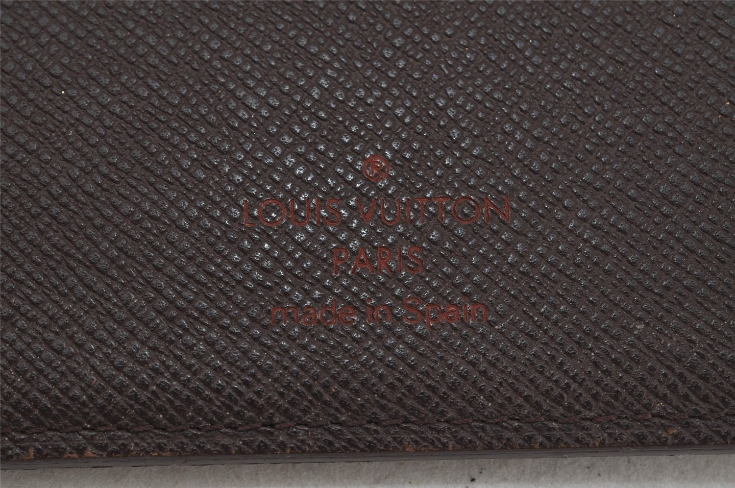 Authentic Louis Vuitton Damier Agenda Bureau Note Book Cover R21065 LV 5664J