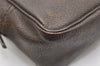 Auth Louis Vuitton Monogram Trousse Toilette 23 Clutch Hand Bag Old Model 5664K