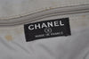 Authentic CHANEL Sports Line Nylon Leather CC Logo Backpack White Gray 5665J