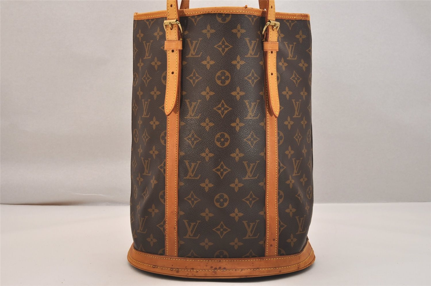 Authentic Louis Vuitton Monogram Bucket GM Shoulder Tote Bag M42236 LV 5667J