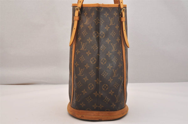 Authentic Louis Vuitton Monogram Bucket GM Shoulder Tote Bag M42236 LV 5667J