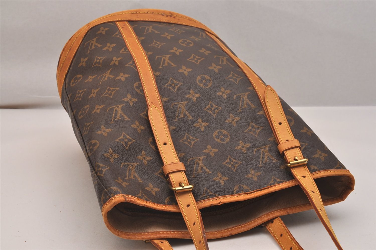 Authentic Louis Vuitton Monogram Bucket GM Shoulder Tote Bag M42236 LV 5667J