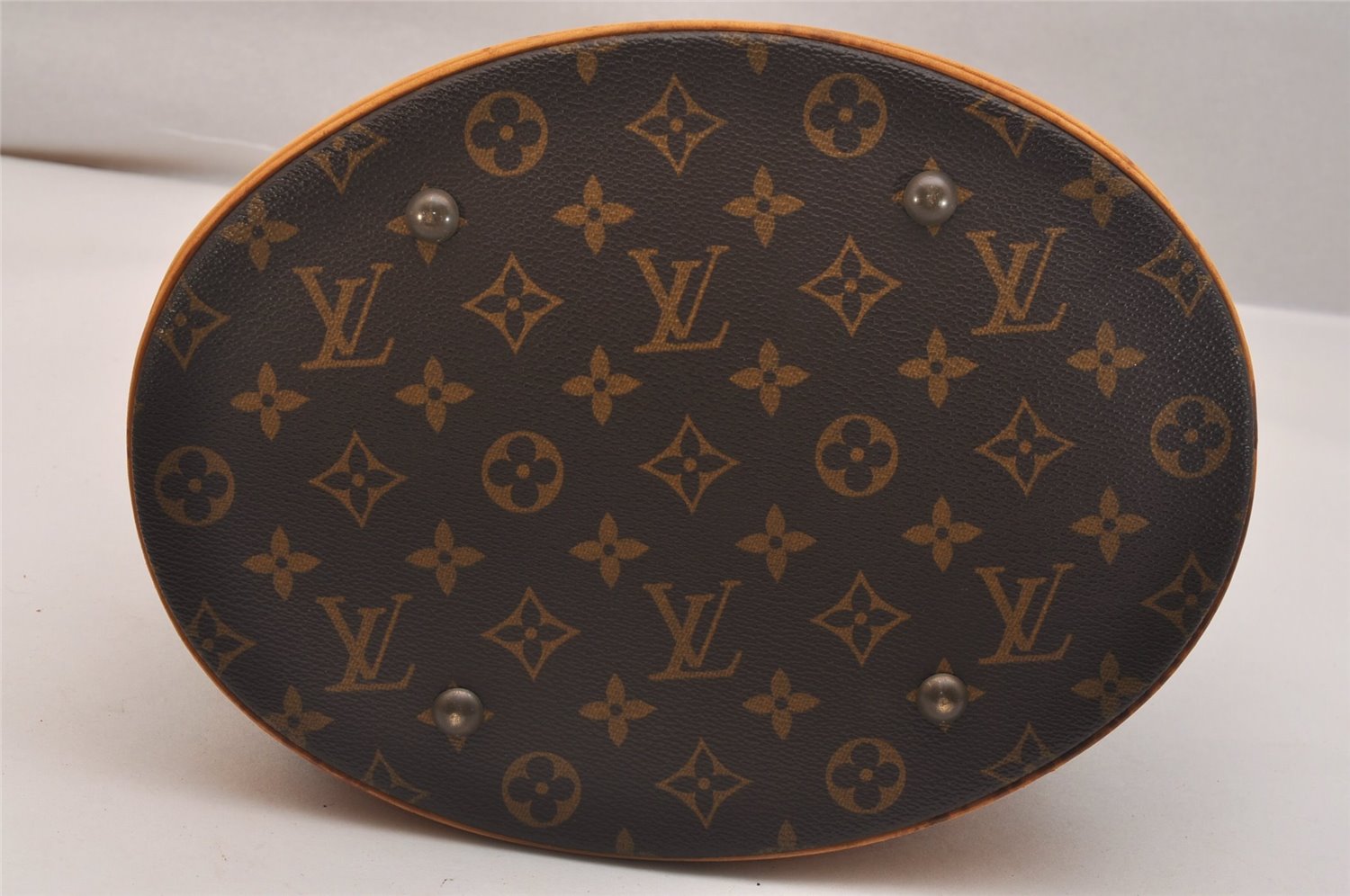 Authentic Louis Vuitton Monogram Bucket GM Shoulder Tote Bag M42236 LV 5667J