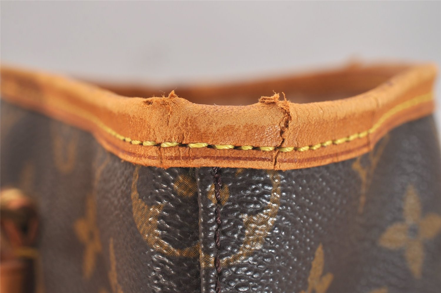 Authentic Louis Vuitton Monogram Bucket GM Shoulder Tote Bag M42236 LV 5667J