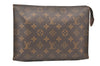 Auth Louis Vuitton Monogram Poche Toilette 26 Cosmetics Pouch Old Model LV 5667K