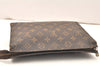 Auth Louis Vuitton Monogram Poche Toilette 26 Cosmetics Pouch Old Model LV 5667K