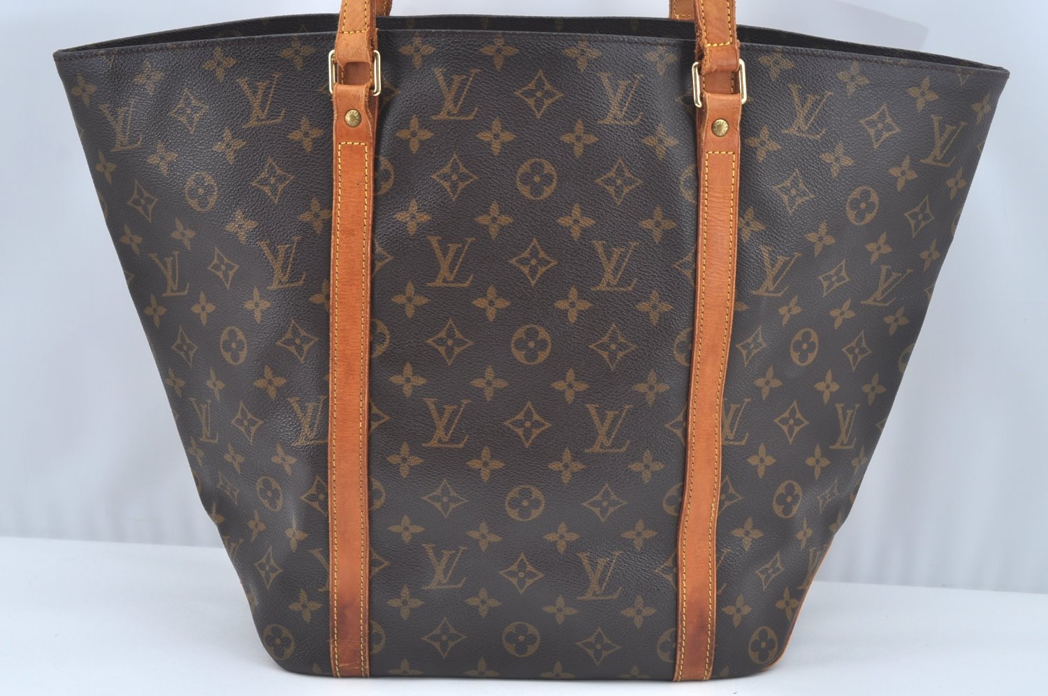 Authentic Louis Vuitton Monogram Sac Shopping PM Tote Bag M51108 LV 5668I
