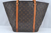 Authentic Louis Vuitton Monogram Sac Shopping PM Tote Bag M51108 LV 5668I