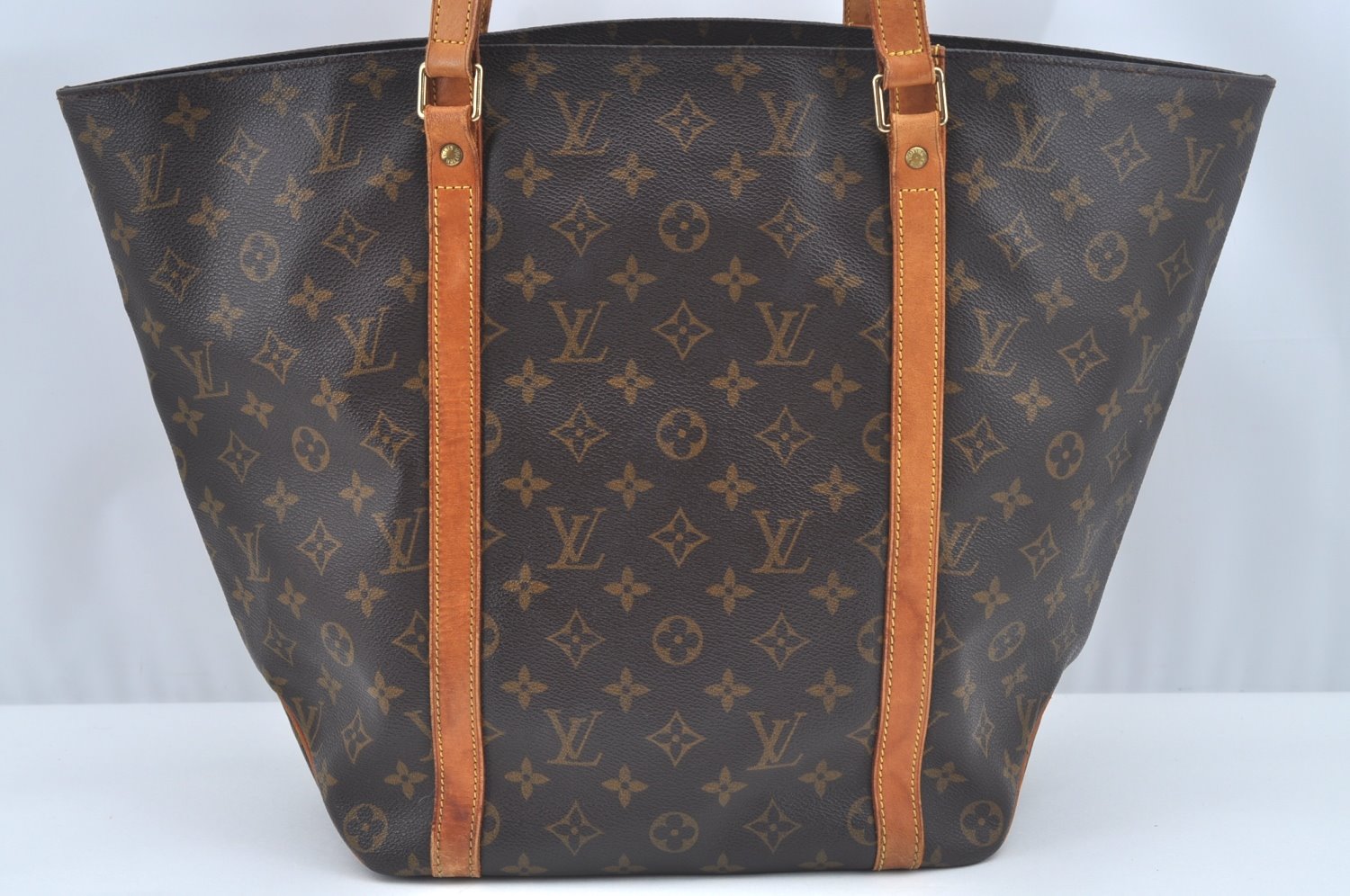 Authentic Louis Vuitton Monogram Sac Shopping PM Tote Bag M51108 LV 5668I