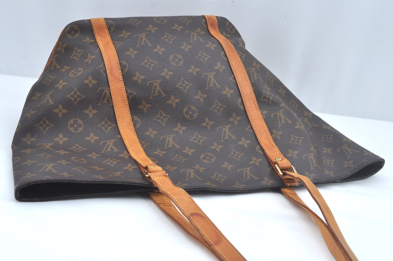 Authentic Louis Vuitton Monogram Sac Shopping PM Tote Bag M51108 LV 5668I