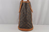 Authentic Louis Vuitton Monogram Bucket GM Shoulder Tote Bag M42236 Junk 5668J