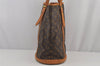 Authentic Louis Vuitton Monogram Bucket GM Shoulder Tote Bag M42236 Junk 5668J