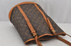 Authentic Louis Vuitton Monogram Bucket GM Shoulder Tote Bag M42236 Junk 5668J