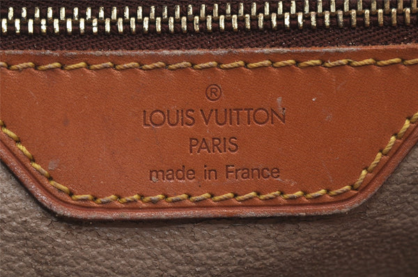 Authentic Louis Vuitton Monogram Bucket GM Shoulder Tote Bag M42236 Junk 5668J