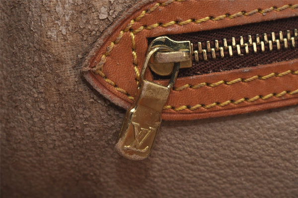 Authentic Louis Vuitton Monogram Bucket GM Shoulder Tote Bag M42236 Junk 5668J