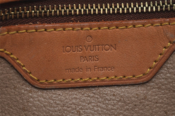 Authentic Louis Vuitton Monogram Bucket PM Shoulder Tote Bag M42238 Junk 5669J