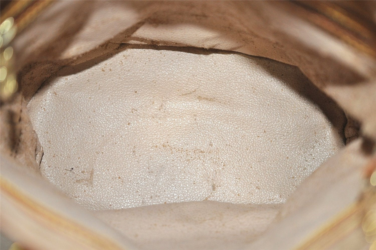 Authentic Louis Vuitton Monogram Bucket PM Shoulder Tote Bag M42238 Junk 5669J