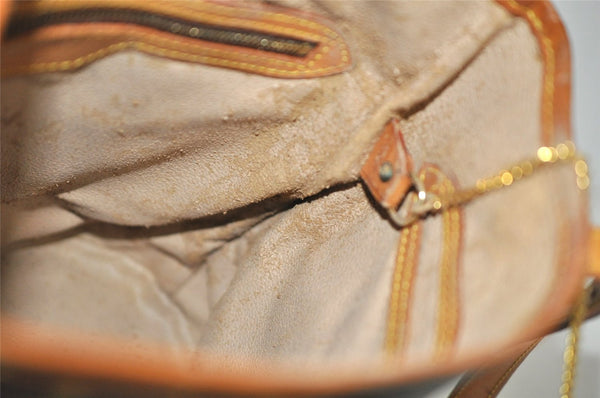 Authentic Louis Vuitton Monogram Bucket PM Shoulder Tote Bag M42238 Junk 5669J