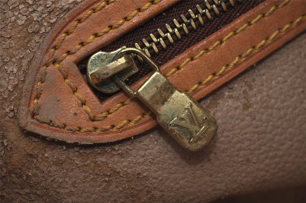 Authentic Louis Vuitton Monogram Bucket PM Shoulder Tote Bag M42238 Junk 5669J