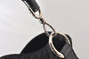 Authentic GUCCI Bamboo Shoulder Hand Bag Purse Nylon Leather 0011577 Black 5671K