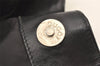 Authentic GUCCI Bamboo Shoulder Hand Bag Purse Nylon Leather 0011577 Black 5671K