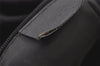 Authentic GUCCI Bamboo Shoulder Hand Bag Purse Nylon Leather 0011577 Black 5671K