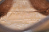Authentic GUCCI GG Plus Shoulder Cross Body Bag PVC Leather Brown Junk 5673K