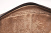 Authentic GUCCI GG Plus Shoulder Cross Body Bag PVC Leather Brown Junk 5673K