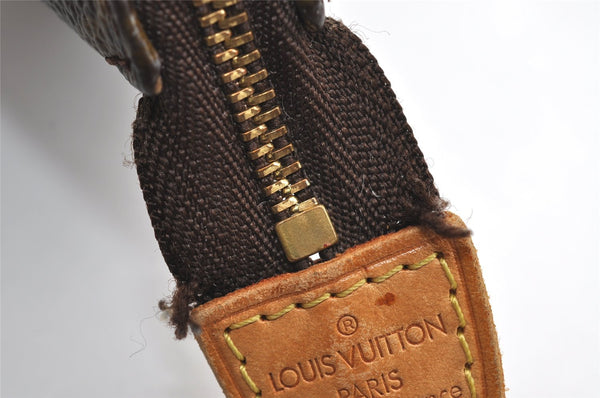 Authentic Louis Vuitton Monogram Pochette Accessoires Pouch M51980 LV 5674I
