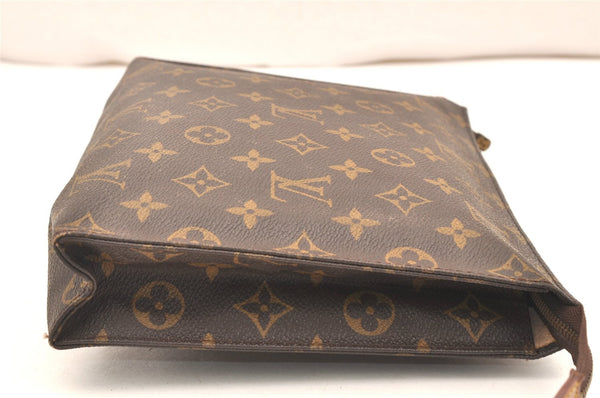 Authentic Louis Vuitton Monogram Poche Toilette 26 M47542 Cosmetics Pouch 5674K