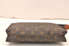 Authentic Louis Vuitton Monogram Poche Toilette 26 M47542 Cosmetics Pouch 5674K