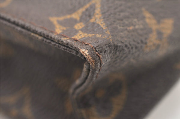 Authentic Louis Vuitton Monogram Poche Toilette 26 M47542 Cosmetics Pouch 5674K