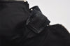 Authentic Christian Dior Trotter Shoulder Cross Body Bag Canvas Black 5675I