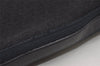 Authentic Christian Dior Trotter Shoulder Cross Body Bag Canvas Black 5675I