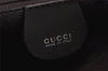 Authentic GUCCI Bamboo 2Way Shoulder Hand Bag Suede Leather Brown Junk 5676J