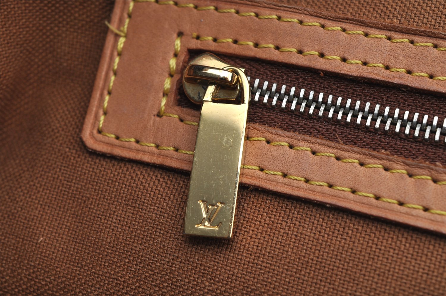 Authentic Louis Vuitton Monogram Cabas Piano Shoulder Tote Bag M51148 LV 5677I