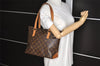 Authentic Louis Vuitton Monogram Cabas Piano Shoulder Tote Bag M51148 LV 5677I