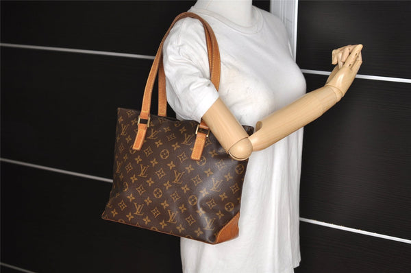 Authentic Louis Vuitton Monogram Cabas Piano Shoulder Tote Bag M51148 LV 5677I