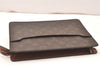 Authentic Louis Vuitton Monogram Pochette Homme Clutch Hand Bag M51795 LV 5677K