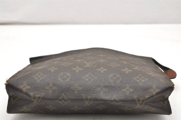 Auth Louis Vuitton Monogram Poche Toilette 26 Pouch Old Model LV Junk 5678K