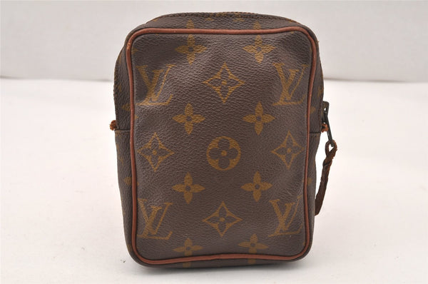 Auth Louis Vuitton Monogram Mini Poche Danube Shoulder Bag Old Model Junk 5680K