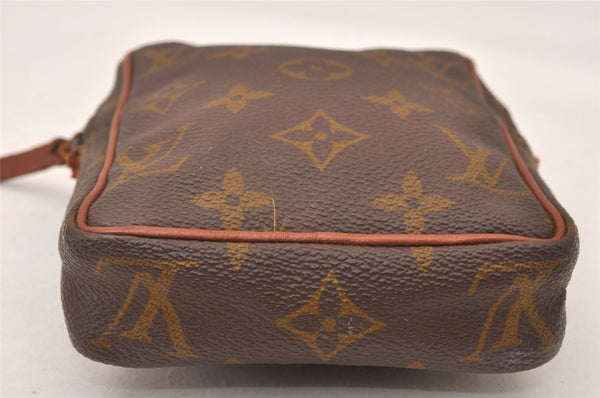 Auth Louis Vuitton Monogram Mini Poche Danube Shoulder Bag Old Model Junk 5680K