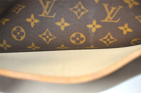Authentic Louis Vuitton Monogram Deauville Hand Bag M47270 LV Junk 5681I