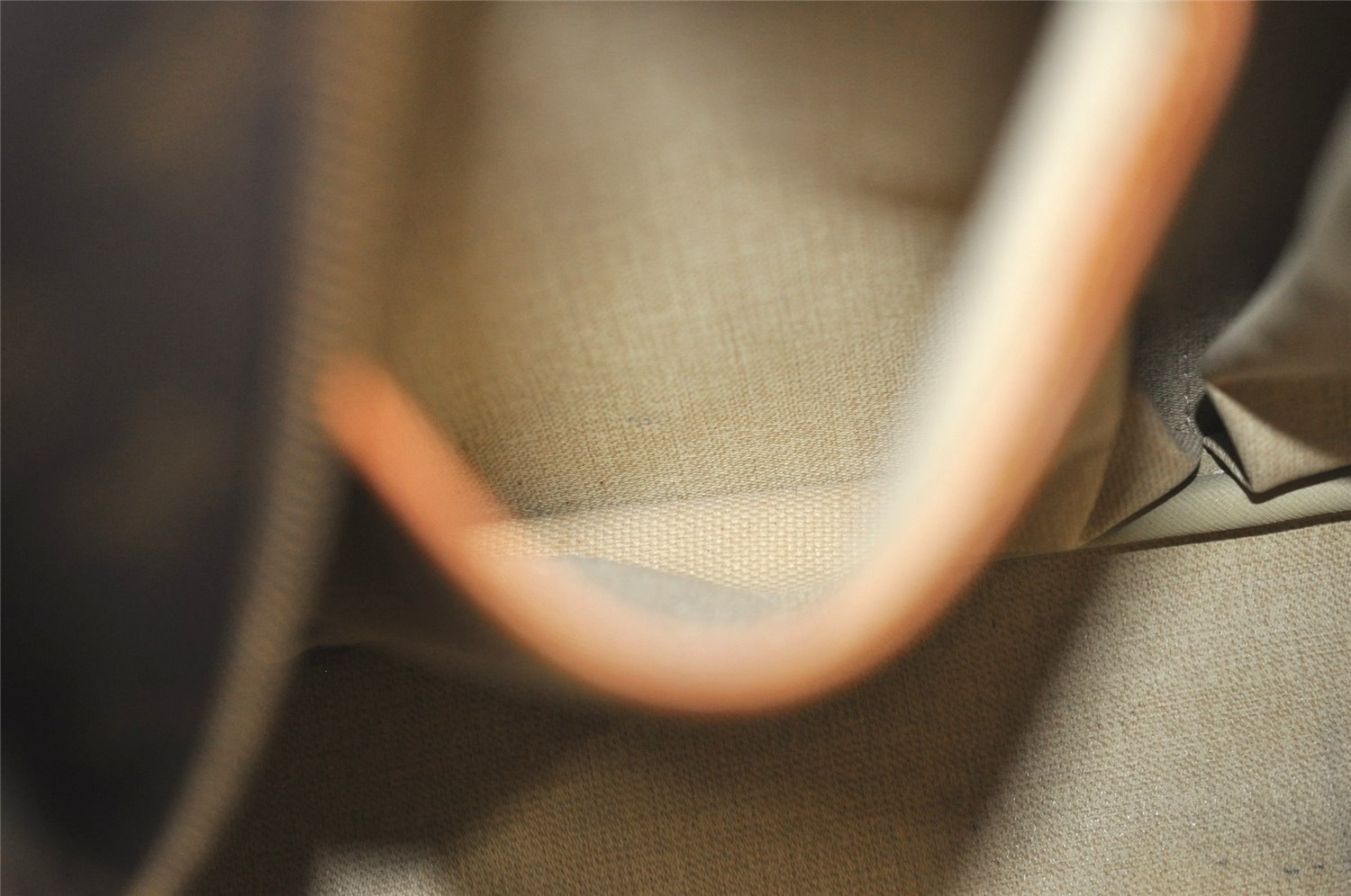 Authentic Louis Vuitton Monogram Deauville Hand Bag M47270 LV Junk 5681I