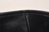 Authentic GUCCI Vintage Shoulder Tote Bag Purse GG Canvas Leather Black 5681K