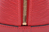Authentic Louis Vuitton Epi Alma PM Hand Bag Red M52147 LV 5682I