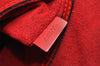 Authentic Louis Vuitton Epi Alma PM Hand Bag Red M52147 LV 5682I