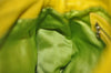 Authentic FENDI Mamma Baguette Shoulder Hand Bag Purse Leather Yellow 5683I