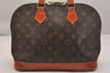 Authentic Louis Vuitton Monogram Alma Hand Bag Purse M51130 LV 5684J